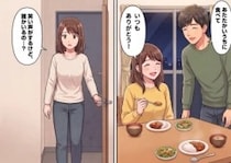 「料理上手の彼氏と同棲できて幸せ者すぎる♡」いつも出張から帰ると手料理を振る舞ってくれる彼氏。しかし、出張から早く帰宅すると⇒「え、女の声がする…？」料理を作っていたのは彼ではなく・・・