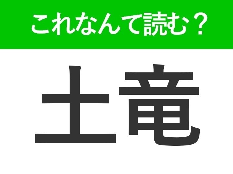 【土竜】はなんて読む?あなたも一度はやったことがあるゲーム!
