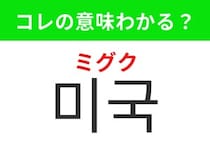 【韓国生活編】  自由の女神で有名な国！「미국（ミグク）」の意味は？