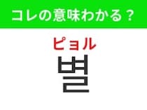 【韓国生活編】 夜になると見える輝くもの！「별（ピョル）」の意味は？