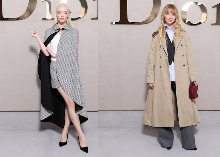 アニャ・テイラー=ジョイ、ジェニファー・ローレンス、ディオール、ジョナサン・アンダーソン