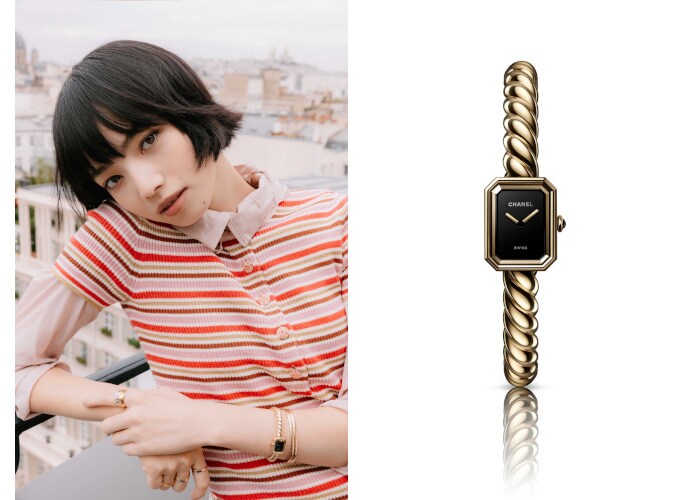 シャネルの新作「プルミエール ガロン」。小松菜奈がパリで着用した最新ヴィジュアルが到着