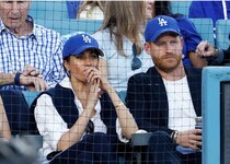 メーガン妃が大谷翔平所属のドジャースの応援に！ ヘンリー王子と仲良くワールドシリーズ観戦