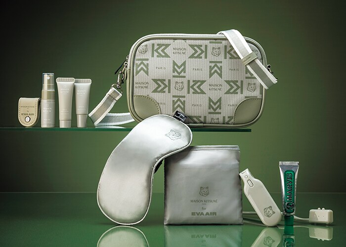 5つ星エアライン「エバー航空」で快適な空旅を。パリ発のライフスタイルブランド「メゾン キツネ」と業界を超えたコラボレーションを実現!