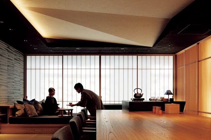 星のや東京　お茶の間ラウンジ