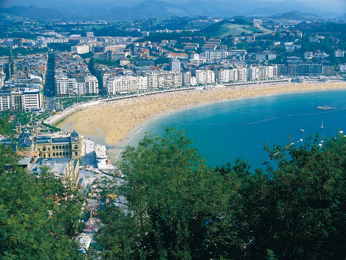 スペイン　ラ・コンチャビーチ