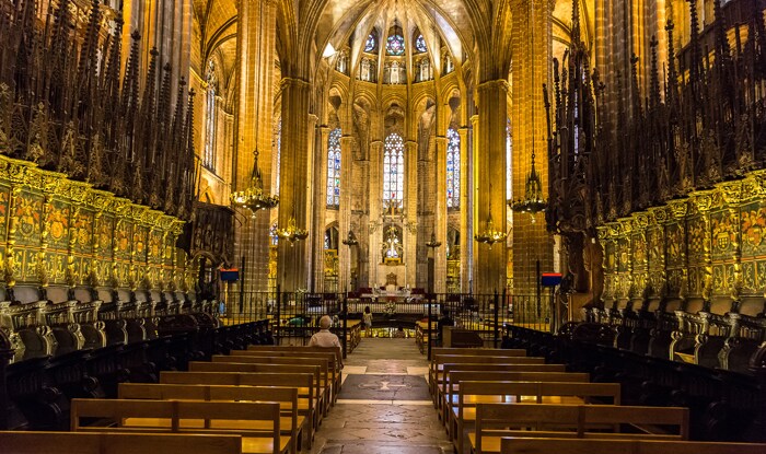 スペイン　サンタ・エウラリア大聖堂