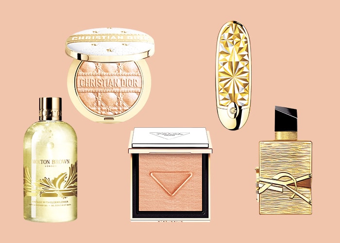 冬にきらめく「ゴールド」コスメ