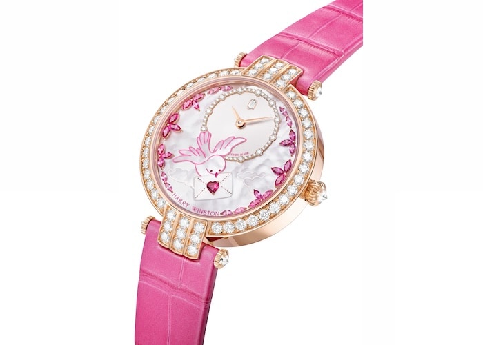 愛を告げる小鳥が舞う「ハリー・ウィンストン」バレンタイン限定ウォッチ