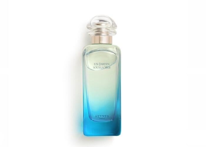 エルメス新作フレグランス「珊瑚礁の庭」。青の世界へ誘う香り