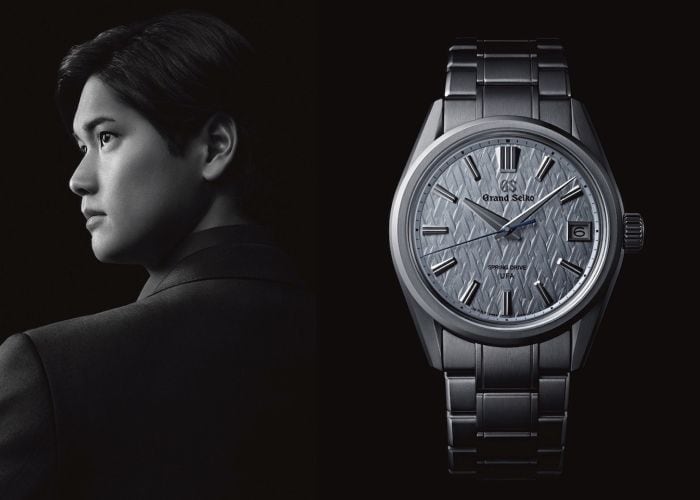 大谷翔平氏がグランドセイコーと新たなパートナーシップを締結