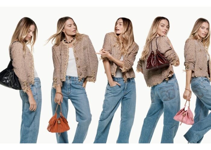 マーゴット・ロビーが、「シャネル」の最新バッグ“CHANEL 25”のキャンペーンに登場