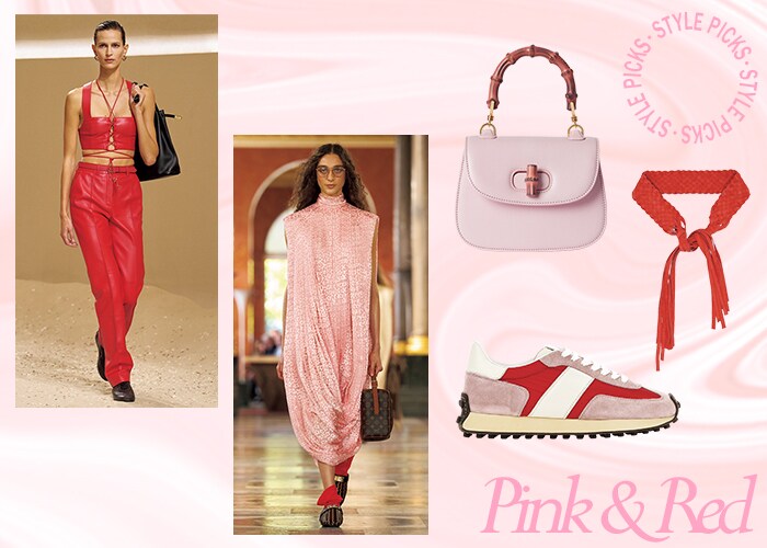 大人のためのピンク＆レッド