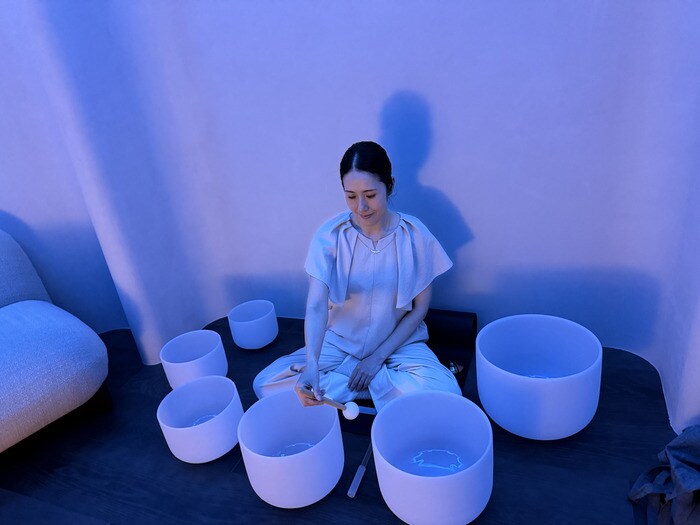 JWマリオット マインドフルルーム クリスタルボウル